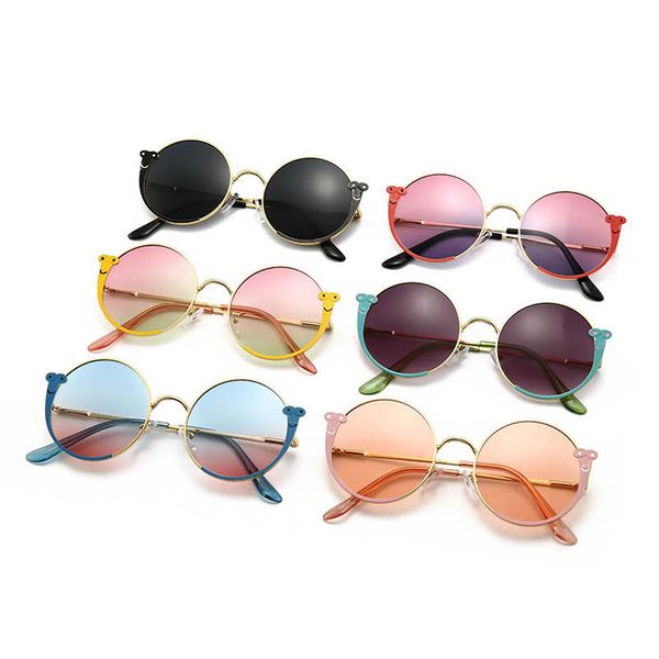 

children's sunglasses girls boys beach protective uv400 ultraviolet-proof kids accessory glasses outing holiday cute accessories b6936, Blue