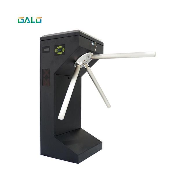 

high safety school entrance tripod turnstile with nice design fingerprint access control