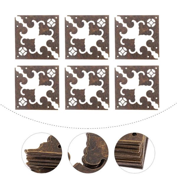 

carpets 24pcs furniture corner safety hardwares box protector vintage decorative