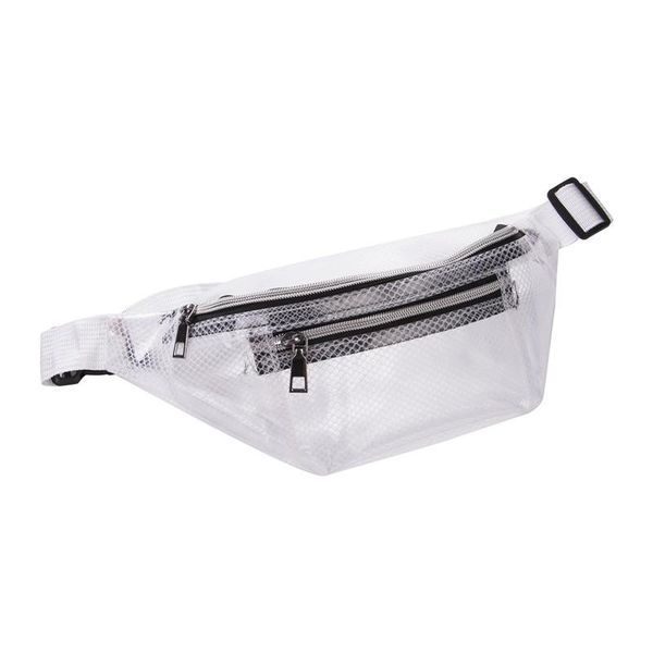 

multi-functional sports waist bag, large capacity waterproof zipper pack solid color outdoor shoulder messenger bag bags