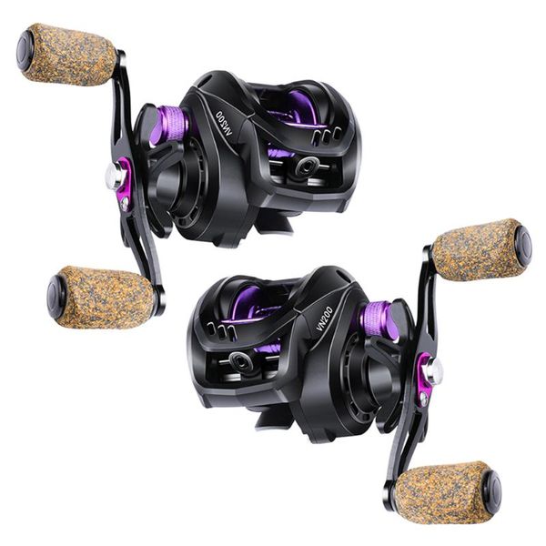 

baitcasting reels metal fishing reel magnetic brake 6.5/1 gear ratio 7kg max drag casting outdoor tackle