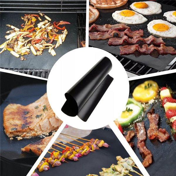 

tools & accessories 1/4pcs high temperature resistant barbecue mat can be cut non stick oven household pr sale