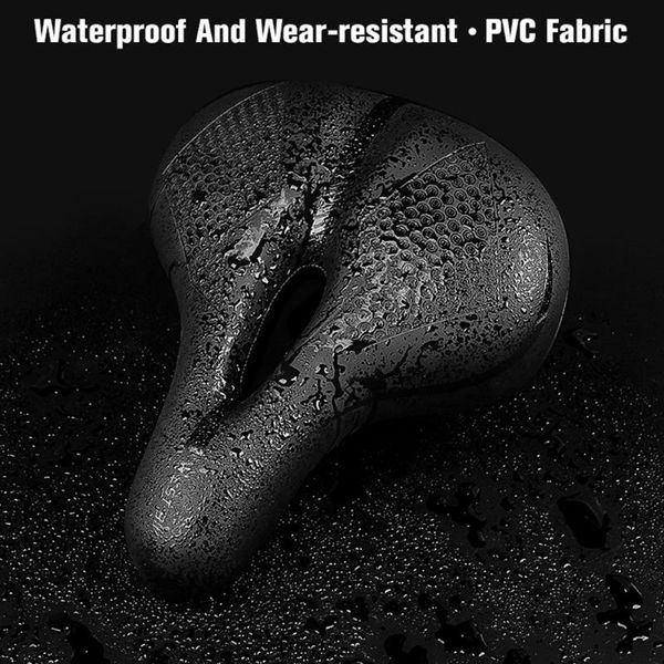 

bike saddles cycling soft seat cover cushion mountain hollow thicken saddle portable waterproof elements for west biking