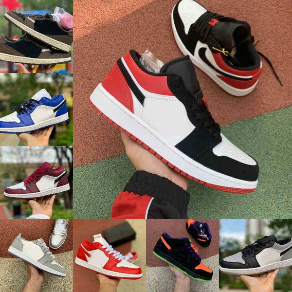 

sell 2021 low 1 1s university blue men basketball shoes pass the torch black toe shadow noble red game royal court purple white women