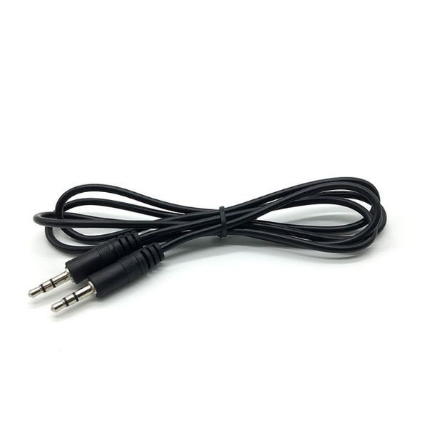 2021 Gold 3.5mm Stereo Plug Male to Male Audio Cable 1m 100cm 12 Pcs Par Lot HOT