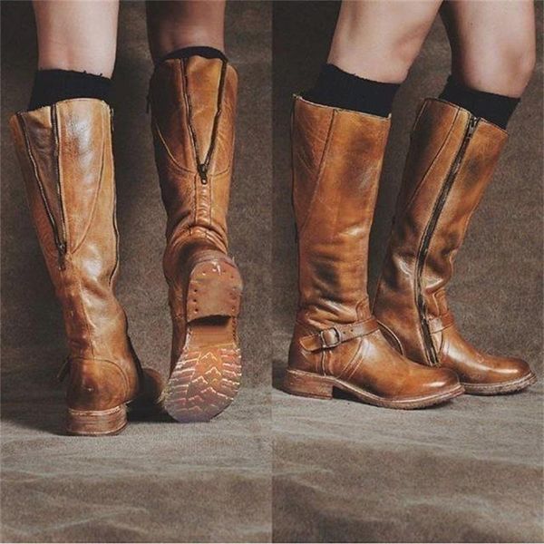 

boots low heel 35-43 large leisure 2021 high cylinder knight, Black