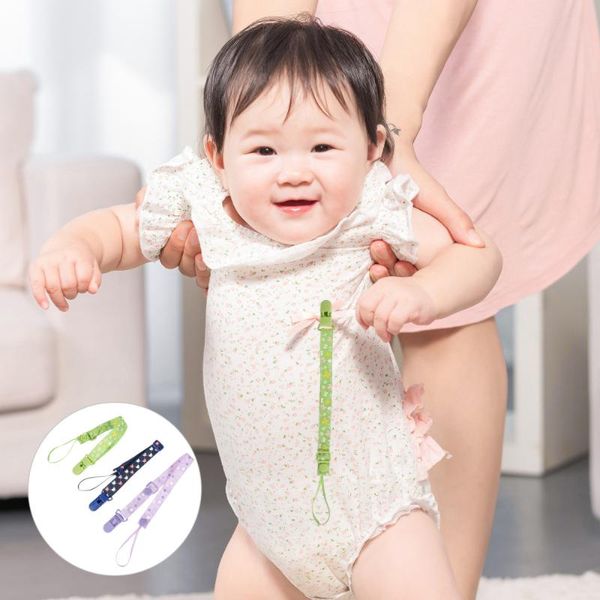 

3pcs baby pacifier chain adjustable length clip teeth pacifiers#