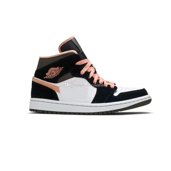 

jumpman wmns 1 mid se peach mocha basketball shoes 1s men women sneakers sku:dh0210 100 (delivery within 24 hours)