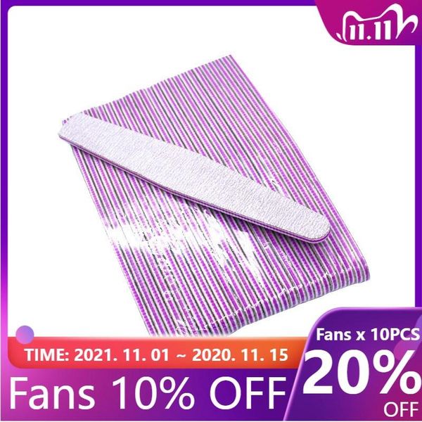 

nail files 2021 100/180 acrylic file double side buffer of the trimmer lime art tools
