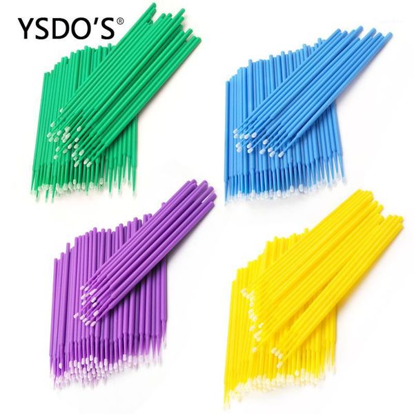 

pcs disposable cotton swab eyelash extension tools mascara applicator brush lashes makeup remove tool1