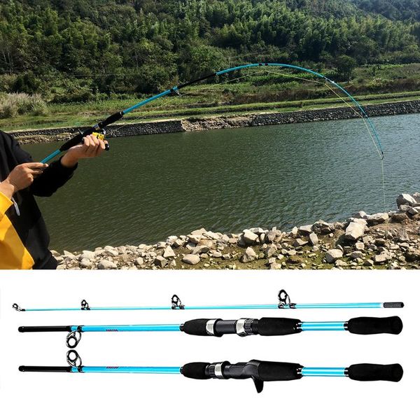 

spinning casting fishing rod with 1.8m 1.5m baitcasting for lure boat rods