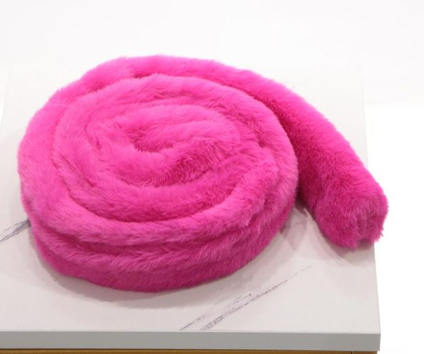 

belts faux fur coat belt simple fashion soft women length about 160cm, Black;brown