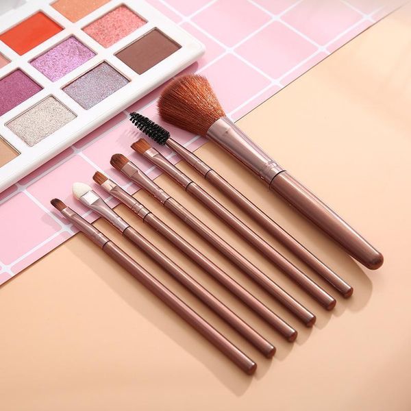 

7pcs makeup brushes set eye eyeshadow blending foundation powder eyebrow brush for face make up tools1