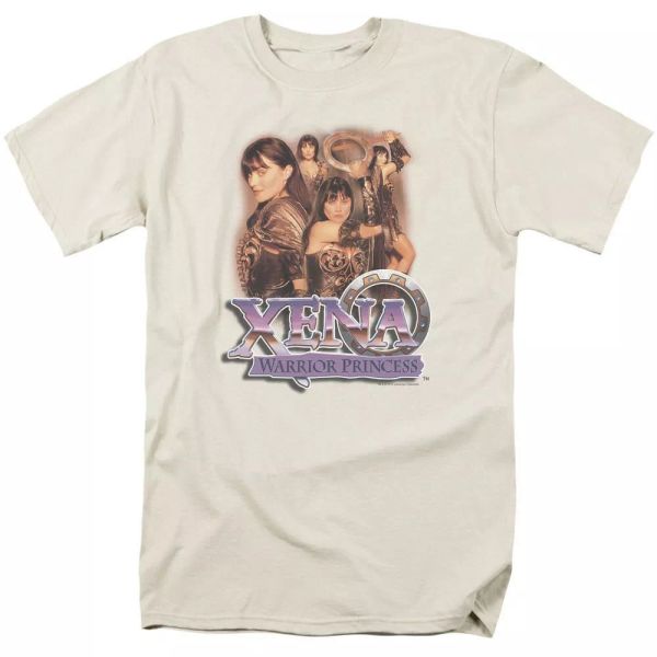 

xena princess collage tv show t-shirt sizes s-3x new, White;black