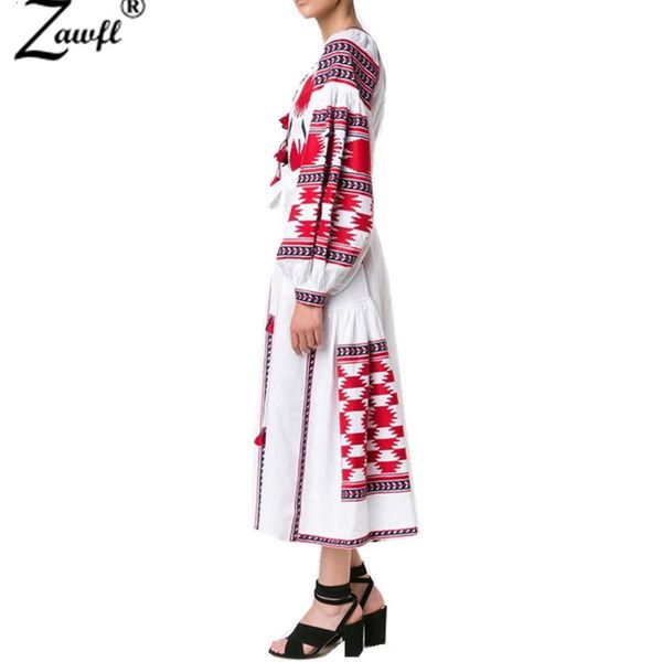 

casual dresses vintage women embroidery long spring bohemian fashion vestidos robe femme u104, Black;gray