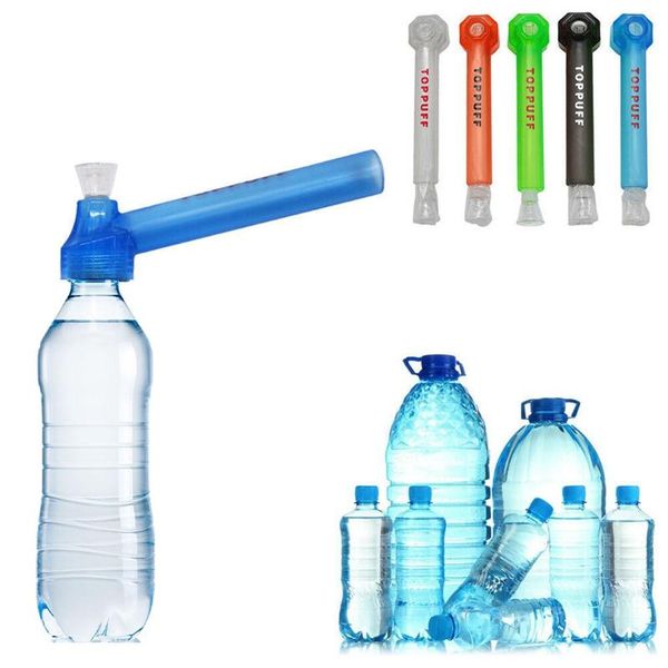

portable plastic removable water pipe wholesale hookah glass pipes for party favor