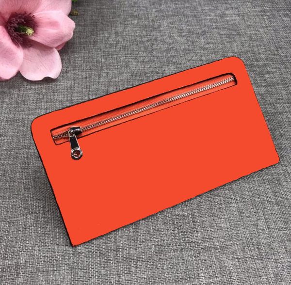 Portamonete stampato di marca famosa Pochette da donna alla moda francesePortafoglio Desiner Donna Porta carte di controllo Porta biglietti tariffa Portafogli femminili