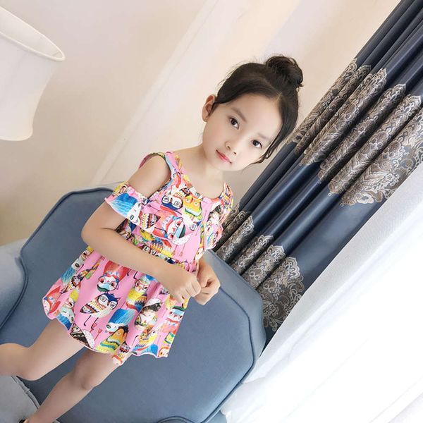 

children's suit style girls middle school lovely one piece skirt triangle children's girls' student swimsuit, Black