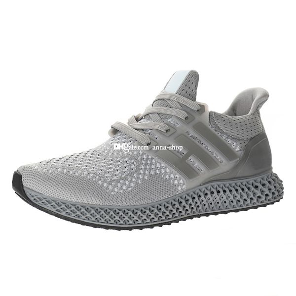 

nasa ultra4d primeknit og 5.0 space silver running shoe mens futurecraft sports shoes womens sneakers women trainers sport chaussures athlet, White;red