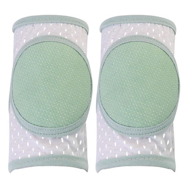 

elbow protector crawl knee brace cover soft pad adorable sleeve & pads, Black;gray