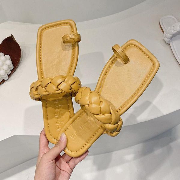

rubber flip flops shoes slippers flat slipers women slides fashion hawaiian 2021 luxury rome scandals pu fabric basic c, Black