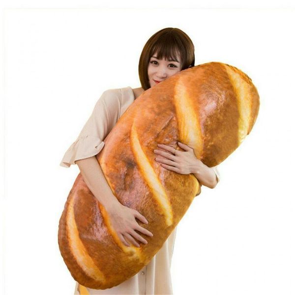 

pillow long butter bread pillows plush simulated snack decoration backrest cushion soft lumbar back toy