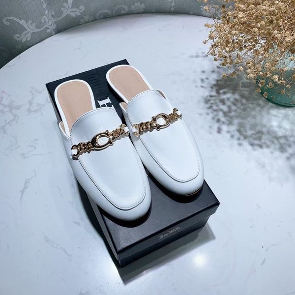 

slippers sandals 2021 spring new fashion baotou lazy drag versatilezly, Black