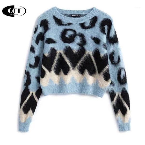 

autumn winter women short sweaters long sleeve loose casual letter knitted pullovers elegant hip hop woman female outwear women's, White;black