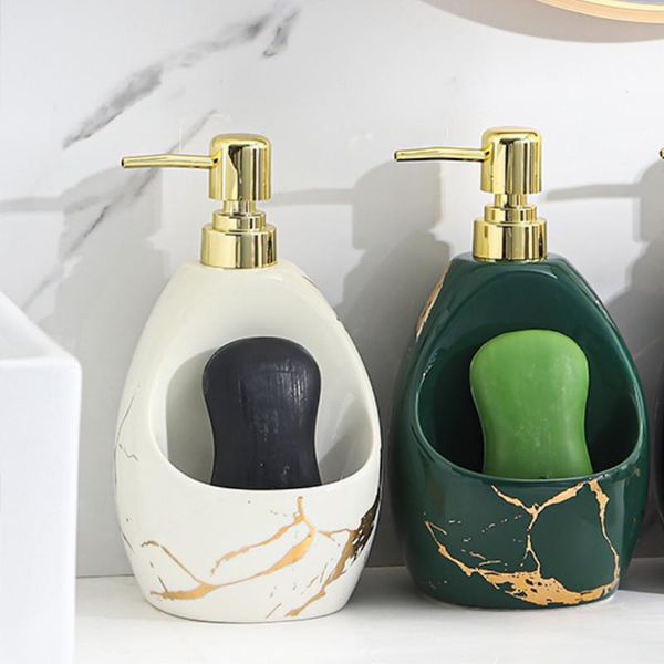 

bath accessory set imitation marble ceramic soap dispenser bathroom supplies lotion bottle body wash accessories