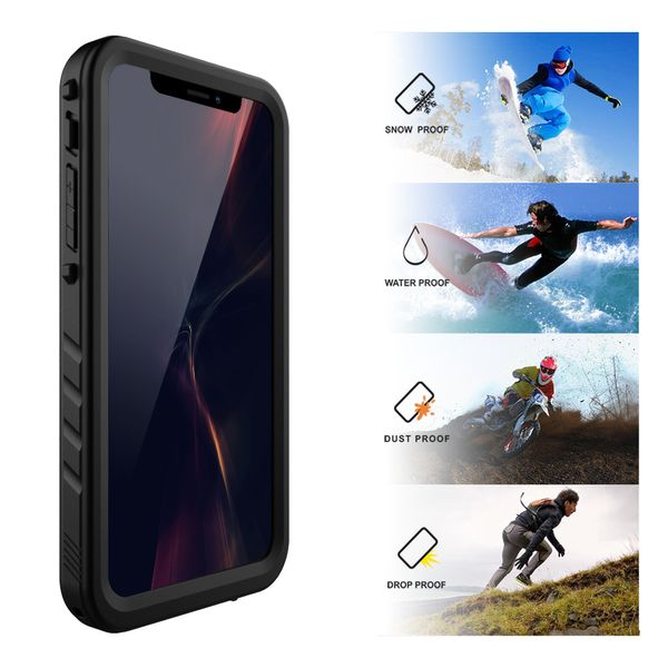 Водонепроницаемый чехол для iPhone 12 PRO 11 PRO X XR XS MAX CATCE CABES Плавание Абонаторное покрытие для iPhone 11 Pro Max