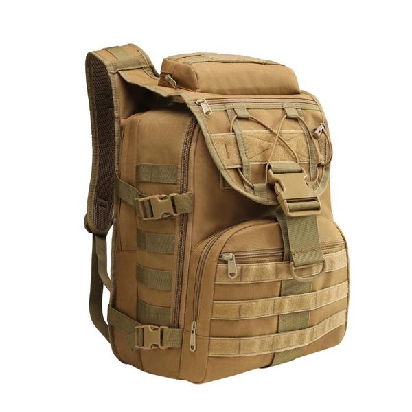 

multi pockets outdoor waterproof breathable oxford fabric adjustable strap climbing large capacity traveling hiking backpack bags