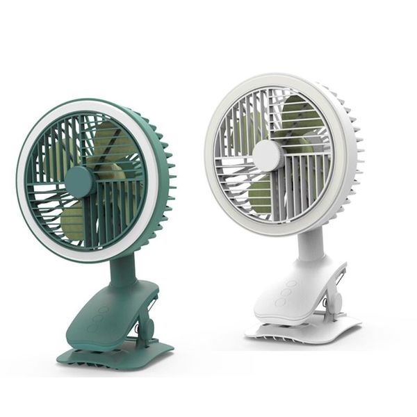 

electric fans usb powered clip on fan desk 360Â° rotation stroller personal quiet 3 speed for library bedroom camp