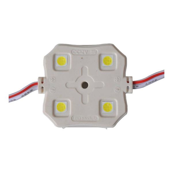 

strips 100pcs 4 leds, 0.96w smd waterproof led module for illuminate signs jk998