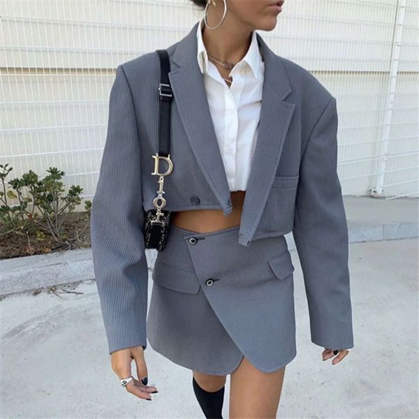 

net red short vertical stripe small suit coat style lapel lapel jacket, Black;brown