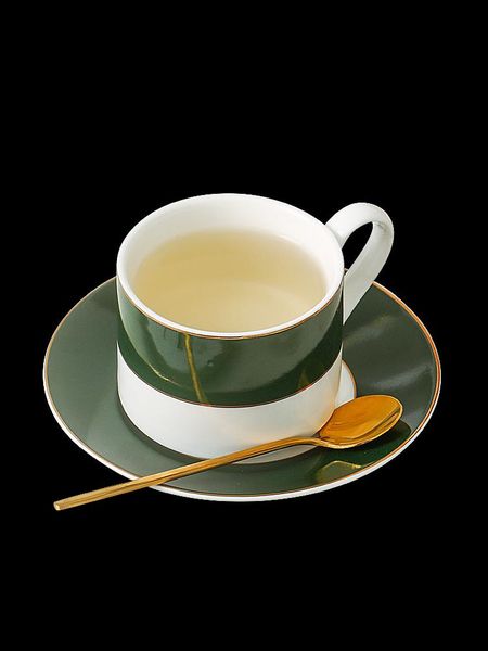 

cups & saucers ceramic vintage coffee cup set british afternoon porcelain taza cafe teacup for wedding gifts ee50bd