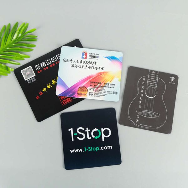 

mouse pad custom pvc mouse internet bar game color thickened hemline