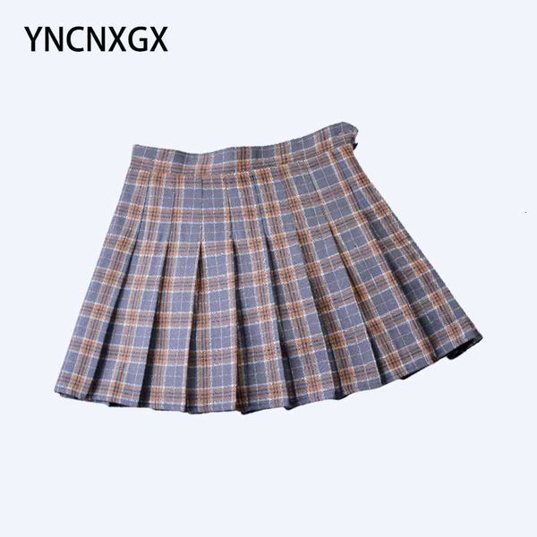 

women harajuku preppy style sheet smoking mini plooirok smoke thin clothing, Black