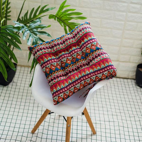 

cushion/decorative pillow home chair seat soft cushion pad office back support thick cotton linen decorative sofa for garden patio