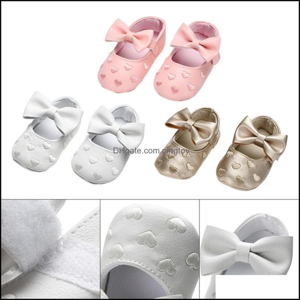 

first walkers baby, & maternity infant toddler kids girls bowknot prewalker anti-slip soft sole firstwalkers butterfly-knot baby shoes drop