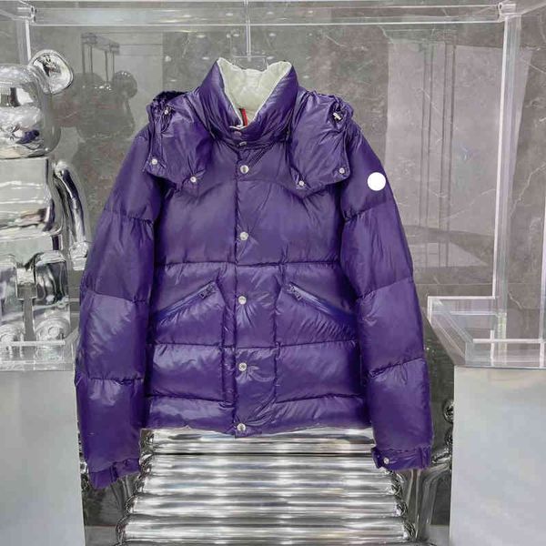 

men's down & parkas mens france maya designer embroidered letter badge womens s jackets g7mh, Black