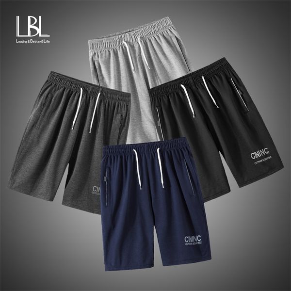 

4pc brand men's shorts summer casual beach short sweatpants fitness bodybuilding workout man boardshorts trousers 210716, White;black