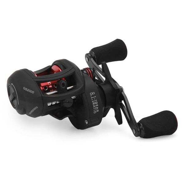 

baitcasting reels lixada 17+1 bb bait casting fishing reel with magnetic brake gt 8.1:1 freshwater saltwater for carp pesca