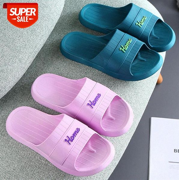 

non-slip bathroom slippers, indoor couples, thick-soled bath, home style shoes, men's sandals and slippers #791u, Black