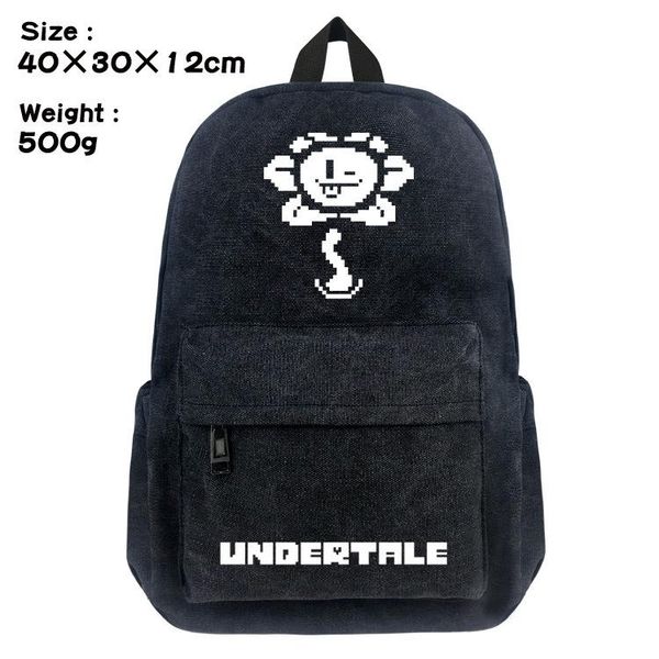 

backpack undertale cosplay canvas laptravel knapsack student school shoulder bag gift