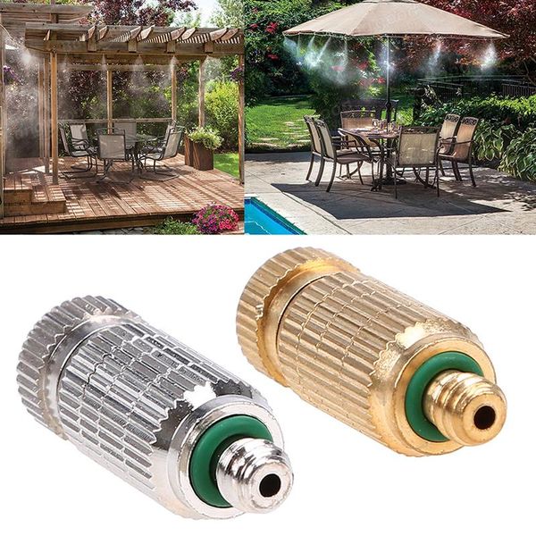 

car cleaning tools 1pc 3/16 inch cold mist nozzle high pressure atomizing spray fog nozzles connector garden water irrigation sprinkler