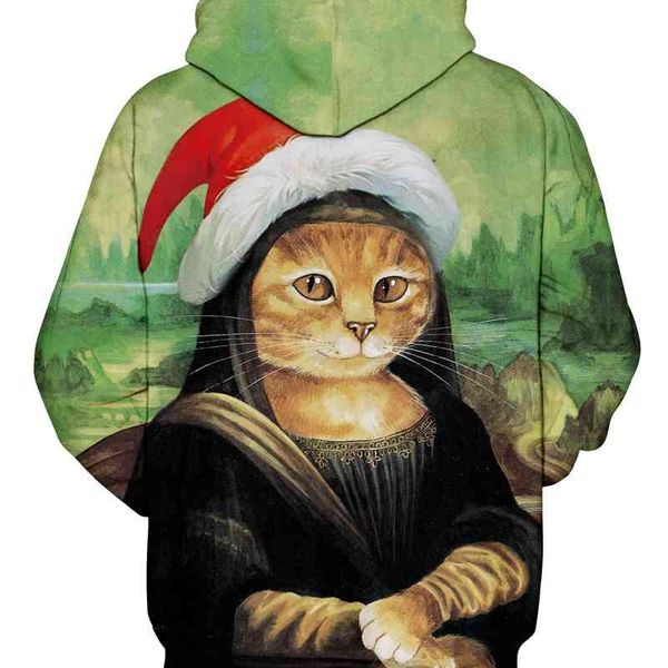 

print casual hooded hoodie set for autumn and winter lovers, Black