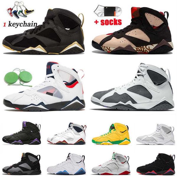 

2022 basketball new 7 designer shoes jumpman 7s trainers flint bcfc oregon ducks patta pure money hare gmp french blue whitea36
