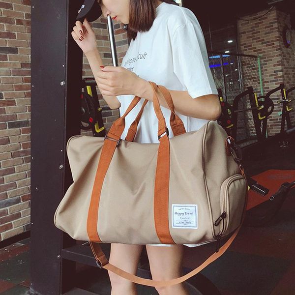 

duffel bags fashion luggage men's fitness bag leisure sports travel handbag