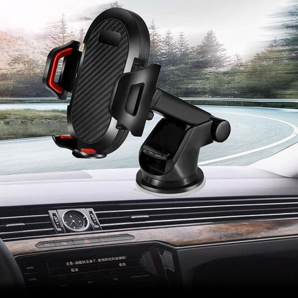 

windshield gravity sucker car phone holder for in mobile support smartphone voiture stand cell mounts & holders