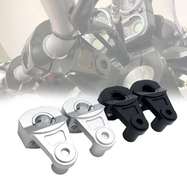

handlebars realzion motorcycle parts 22mm 28mm adjustable cnc alumnium handlebar riser clamp mount for universal